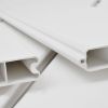 Privacy Fence Panels 6ft.H x 6ft.W WHITE Vinyl Full set of 2 Pcs