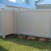 Privacy Fence Panels 6ft.H x 6ft.W WHITE Vinyl Full set of 2 Pcs