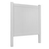 Privacy Fence Panels 6ft.H x 6ft.W WHITE Vinyl Full set of 2 Pcs
