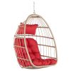 Outdoor Garden Rattan Egg Swing Chair Hanging Chair